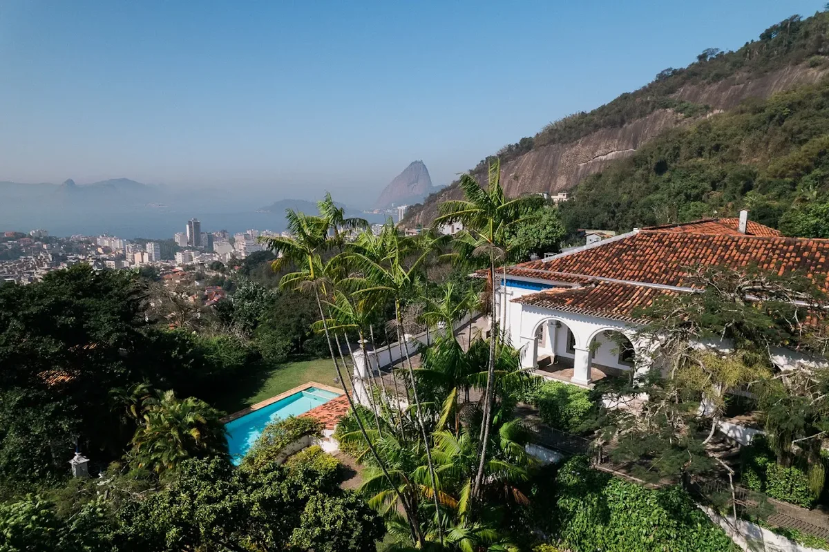 Solar Real from above, with Sugarloaf beyond